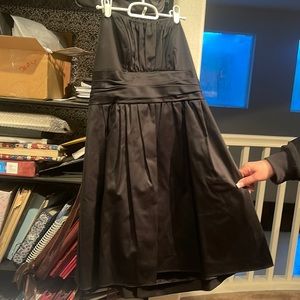 Black bridesmaids dress